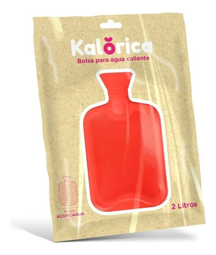 Kalorica Guatero Bolsa Agua Caliente Modelo Aconcagua Pvc 2l