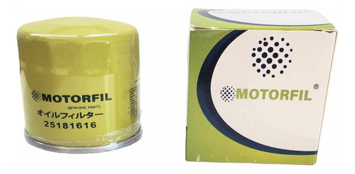 Filtro Aceite Gm  Spark 1.2 L 2011-2012-2013-2014 Motorfil.