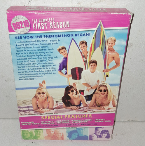 Beverly Hills 90210 Dvd Primer Temporada Completa Original (Usado)