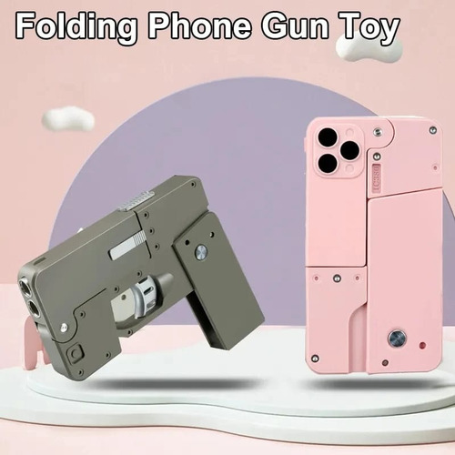 Pistola De Juguete Plegable Como iPhone