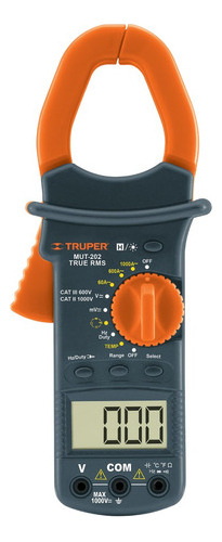 Multimetro Digital De Gancho Truper Mut-202