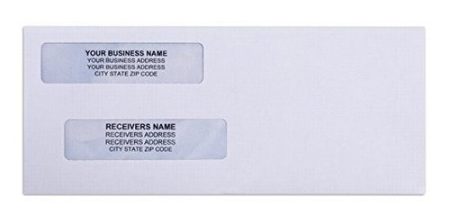 Imagen 5 de 6 de Prime Business Checks Sobres Tintados De Seguridad De Doble
