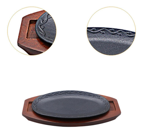 Plancha For Carne, Sartén For Carne, Antiadherente,
