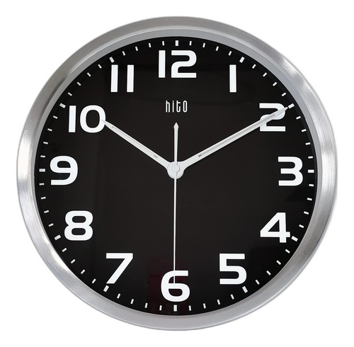 Hito Reloj De Pared Silencioso Sin Tictac 12? Con Brillo De