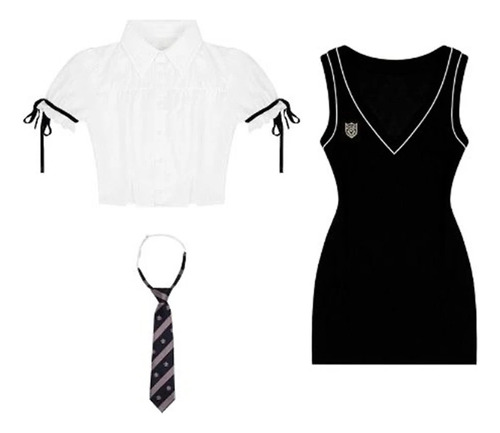 Trajes Uniformes Para Mujer, Conjuntos De Falda, Camisa Blan