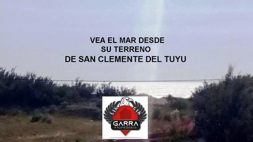 Imagen 1 de 15 de Venta Lote San Clemente Del Tuyu Playa Grande, Desde El Terreno Se Ve El Mar Del Mar.