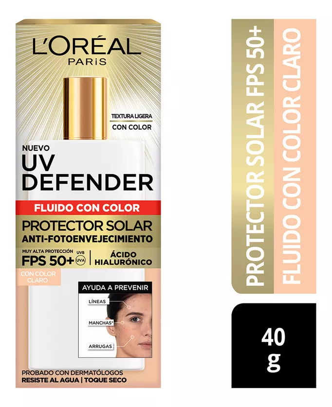 Primera imagen para búsqueda de uv defender loreal