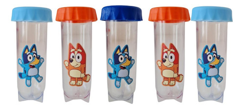 Set Premium Candy Bar Bluey. Valijita, Tubo, Posa, Bote X 40
