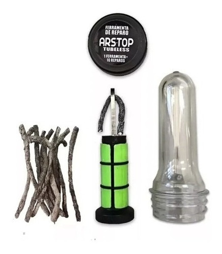 Ferramenta Kit Reparo Arstop Pneu Tubeless Remendo Guidão