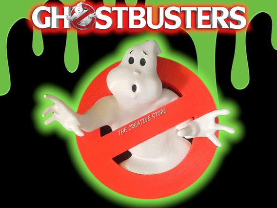 Logo 3d - Cazafantasmas - Ghostbusters - G | Meses sin intereses