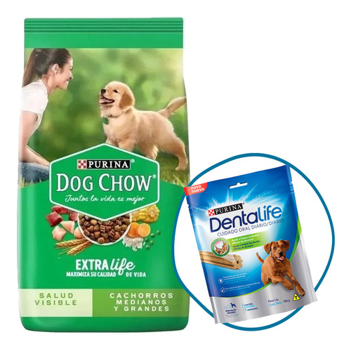 Comida Purina Dog Chow Perro Cachorro 8 Kg / Mundo Mascota