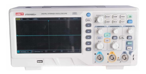 Uni-t Osciloscopio Digital Utd2102cl+ Plus 100mhz 2ch