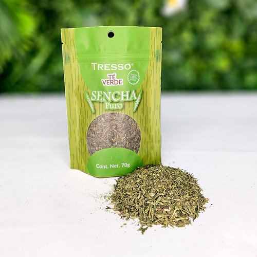 Tresso Té Verde Japonés (puro): Sencha 70g