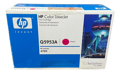 Toner Original Hp 643a Laserjet 4700 Magenta  Q5953a