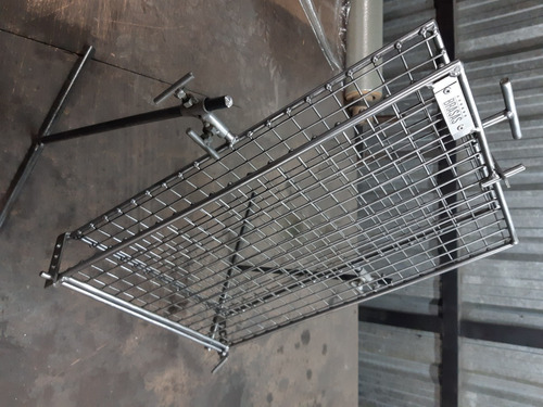 Imagen 9 de 10 de Parrilla Asador Portátil 50x70cm Malla Premium - Brasas®