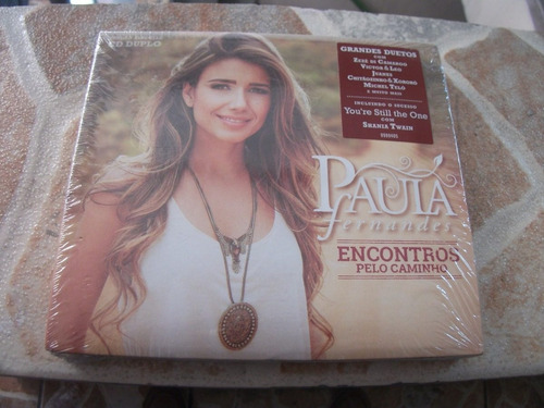 Cd Paula Fernandes Encontros Pelo Caminho Cd Duplo Lacrado
