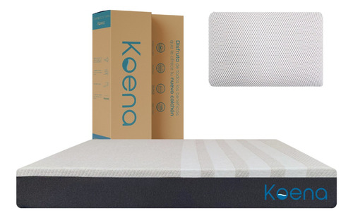 Nuevo Colchon Koena Ss Memory Foam King Size Almohada Regalo
