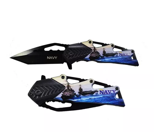 Canotagio Navaja Tactica Militar de Acero Inoxidable Tactical Knife