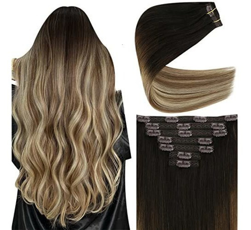 Jovenver Clip En Extensiones De Pelo Real Cabello 4965z