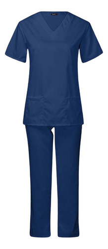 A Uniforme De Enfermería For Mujer, Ropa Elástica De Manga *