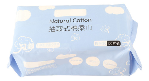Toalla De Papel Desechable Cotton Pads Para Limpieza Facial,