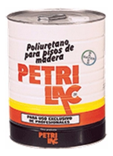 Laca Poliuretano Petrilac X 4lts Plastificante Piso Madera