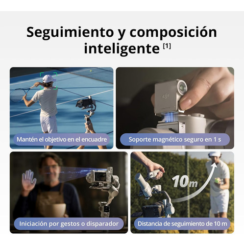 Dji Rs 4 Mini - Estabilizador De Cámara Con Seguimiento