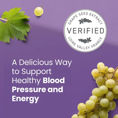 Humann Supergrapes - Suplemento Masticable - Con 100 Mg Coq1