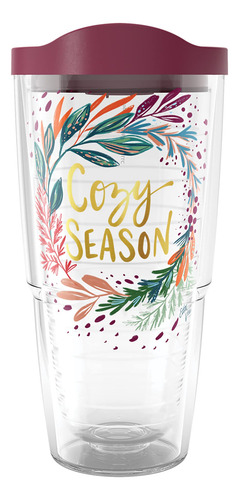 Vaso Aislado Navidad Doble Pared 24 Oz Taza De Viaje