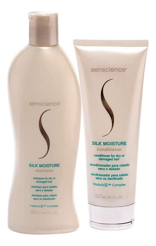  Kit Senscience Silk Moisture - Shampoo + Condicionador 280ml