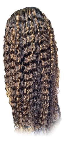 Peluca Frontal O Wig13x6 Hd Deep Wave, 22 A 32 Pulgadas, 360