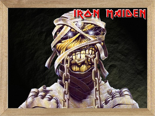 Iron Maiden  , Cuadro , Música , Póster.        M461