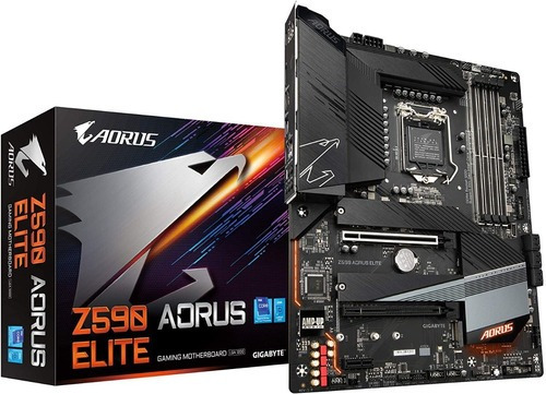 Mother Gigabyte Z590 Aorus Elite 11ma Gen Socket 1200 Pcie 4