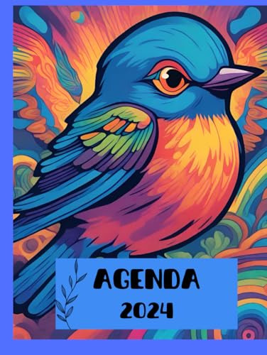 Agenda 2024, Calendario, Planificador Mensual, Semanal Y Dia