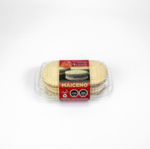 Alfajor De Maicena Lili´s, Display X4 Unidades.