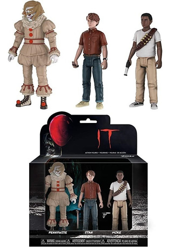 Funko It Horror - Wig Pennywise, Mike, Stan