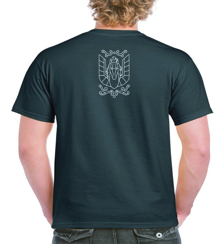 Imagen 2 de 2 de Playera Skull Caballero Del Zodiaco Pegaso Hombre
