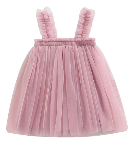 Vestido Plisado Para Niña Pequeña, Vestido Tutú Para Fiesta