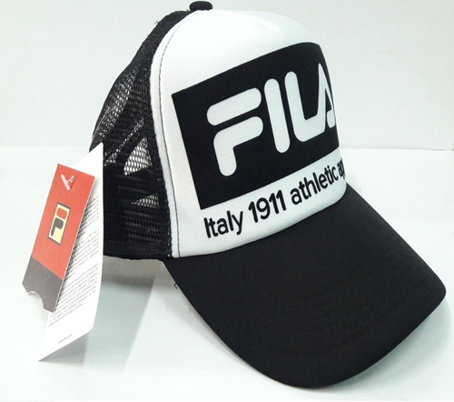 Gorra Fila Italy 1911 Negro Envíos A Todo El País