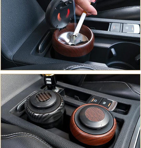 Cenicero Portátil Para Automóvil, Mini Cenicero De Automóvil