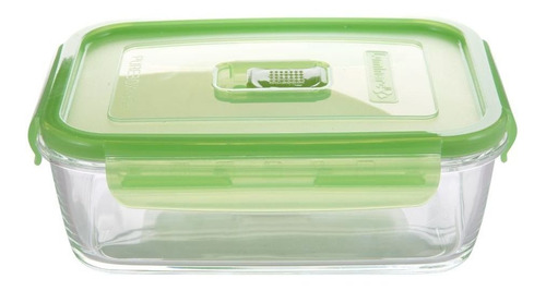 Taper Luminarc Rectangular 38 Cl Pure Box C/tapa Green