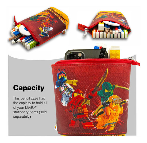 Estuche Para Lápices Iq Lego Ninjago Pop Up ---