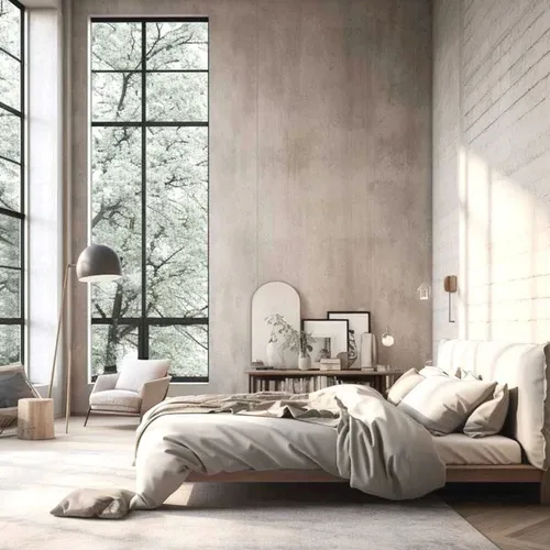 Panel Revestimiento De Piedra Natural Flexible Cemento