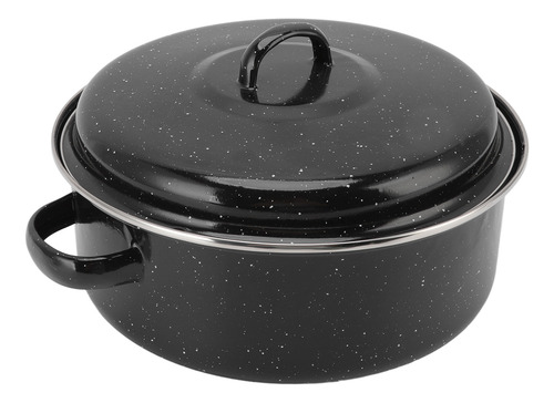 Sartén Para Asar, Acabado Negro Moteado, No Doméstico