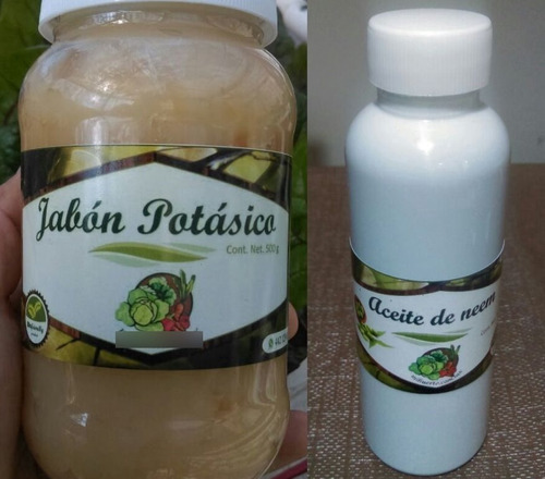 1 Jabón Potásico 500 G + 500 Ml Aceite Neem Extra Virgen