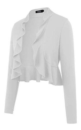 Imagen 4 de 4 de Abrigo De Manga Larga Para Mujer Cuello Vuelto Holgado Traje