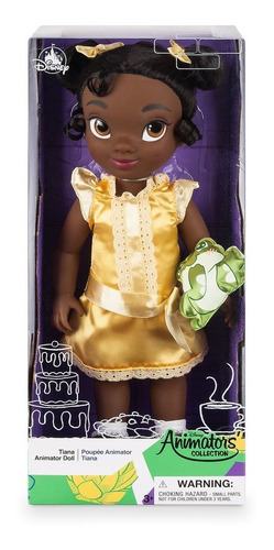 Disney Animators Muñeca Tiana & Rana 40cm 2019