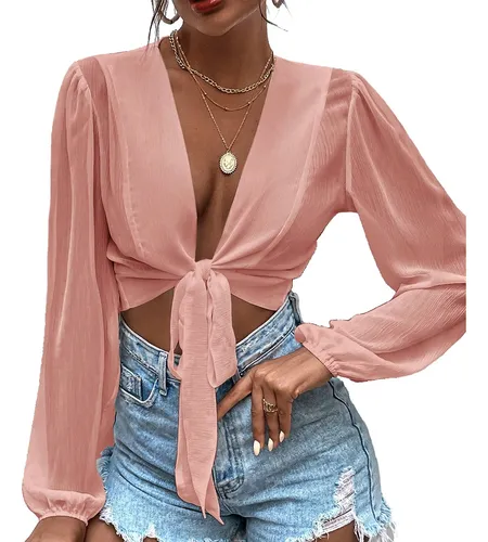 Blusas con cola atras de moda hotsell