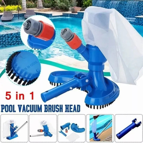 Aspirador De Piscina Con Escoba Limpiadora 5 En 2024 A