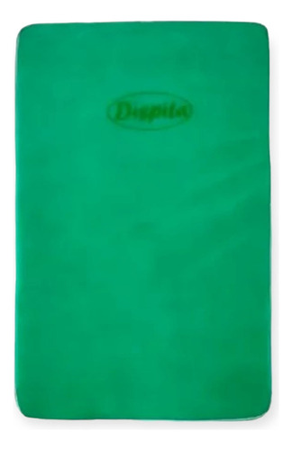 Colchon Practicuna Bebe 100x70x8cm Goma Espuma Dispita Color Verde